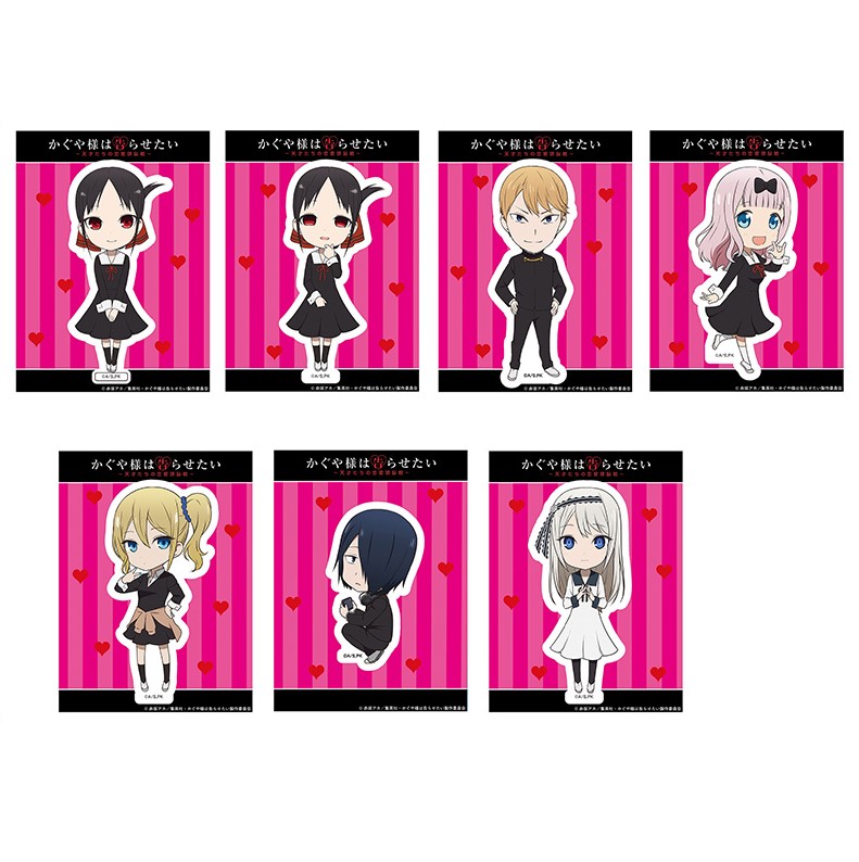 限定‼️ 東京ジャイアンツ × かぐや様は告らせたい ステッカー 缶バッジ TVアニメ「かぐや様は告らせたい -ウルトラロマンティック-」 カプセル