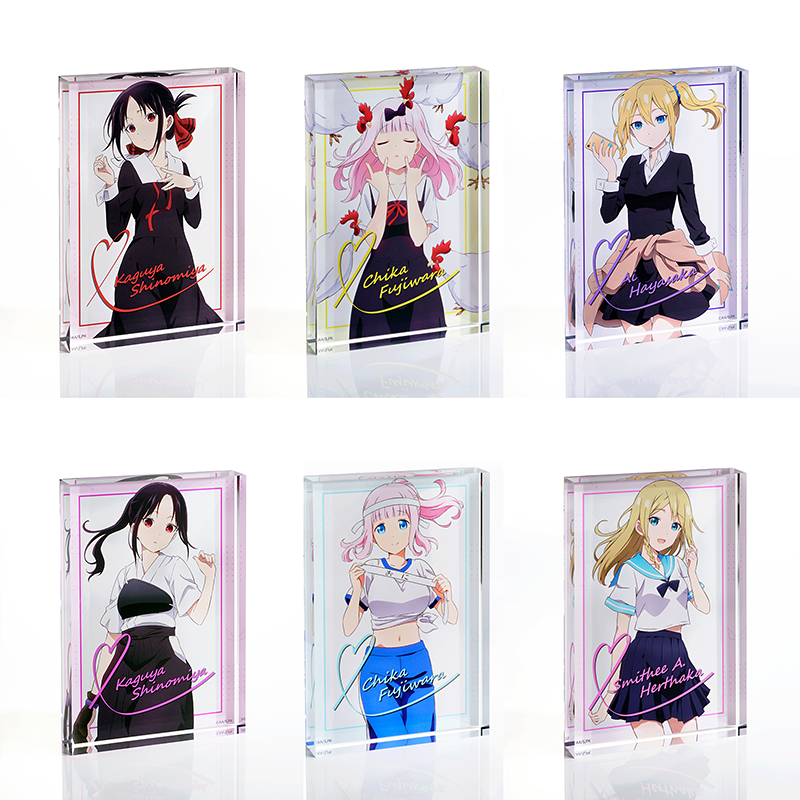 アクリルブロック - GOODS | TVアニメ「かぐや様は告らせたい-ウルトラ